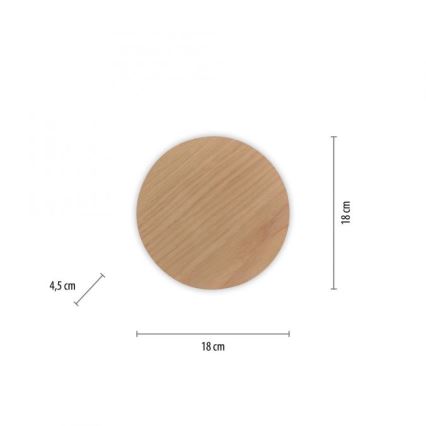 Paul Neuhaus 8152-79 - LED Zatemnitvena stenska svetilka PUNTUA LED/1W/3,7V 2200 mAh + Daljinski upravljalnik