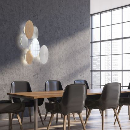 Paul Neuhaus 8153-79 - LED Zatemnitvena stenska svetilka PUNTUA LED/1,3W/3,7V 2200 mAh + Daljinski upravljalnik