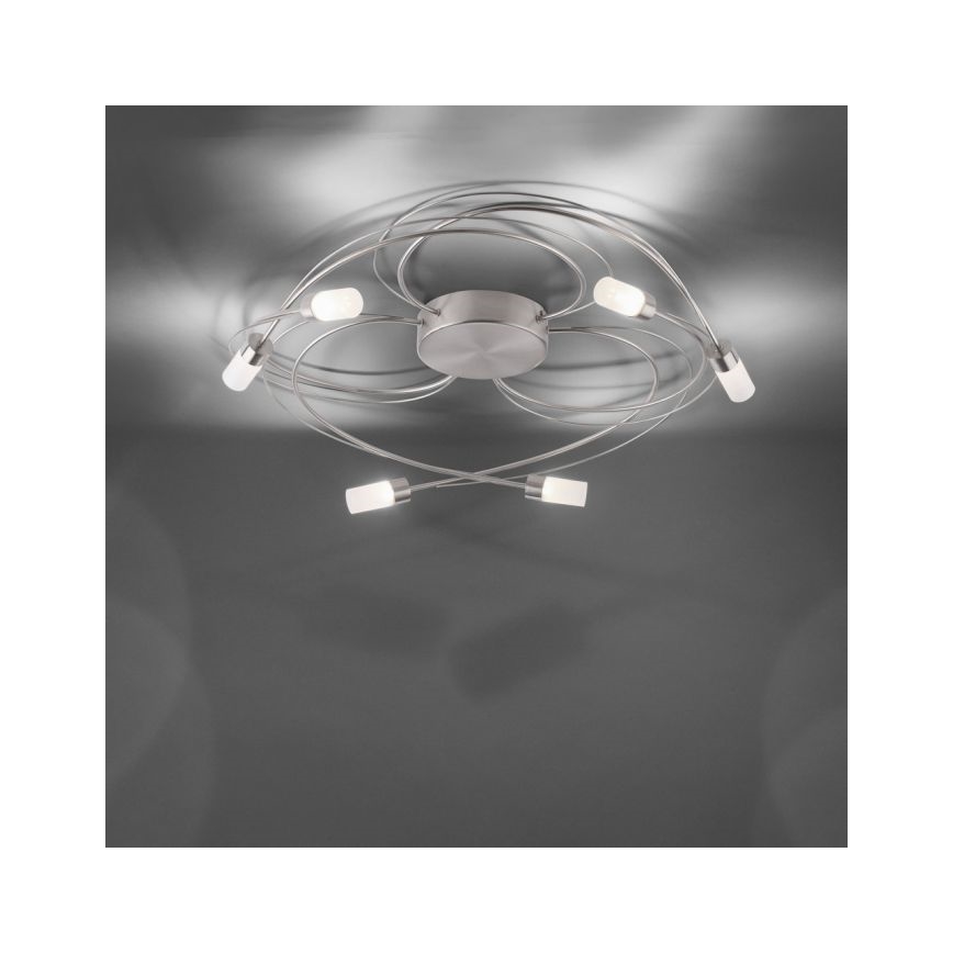 Paul Neuhaus 8250-55 - LED Zatemnitveni lestenec NELIA 6xLED/3W/230V