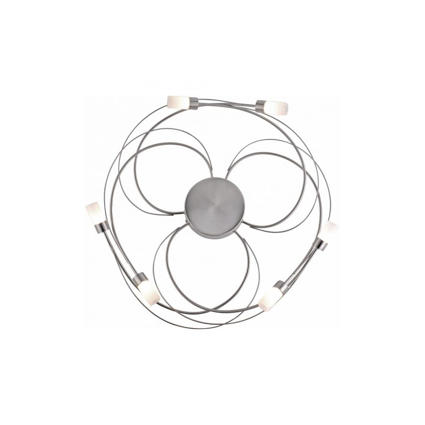 Paul Neuhaus 8250-55 - LED Zatemnitveni lestenec NELIA 6xLED/3W/230V