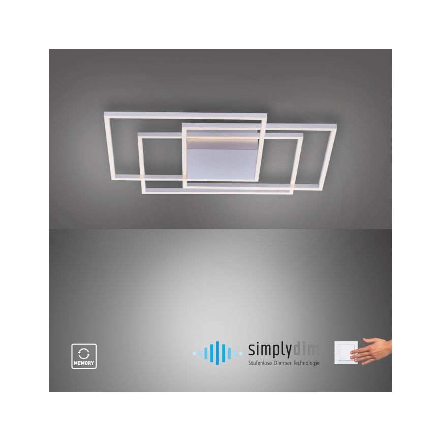 Paul Neuhaus 8256-55 - LED Zatemnitvena stropna svetilka INIGO 3xLED/16W/230V