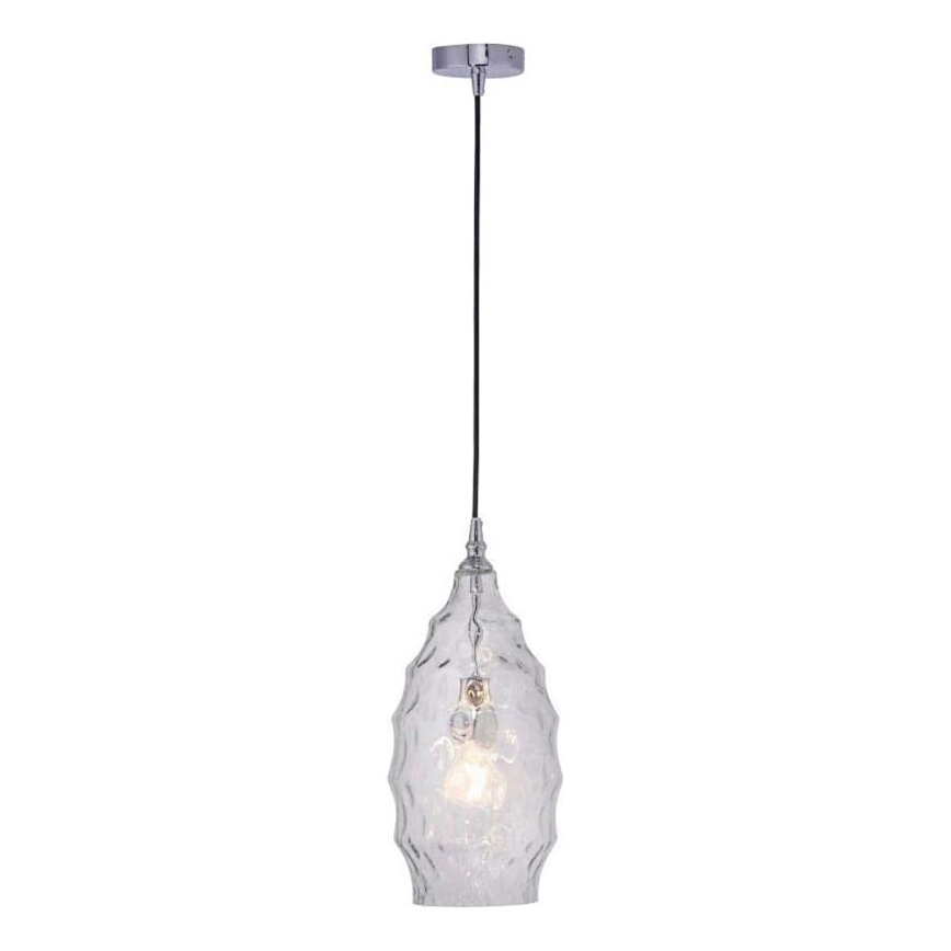 Paul Neuhaus 8267-00 - Lestenec na vrvici SCARLETT 1xE27/60W/230V pr. 19 cm prozorna