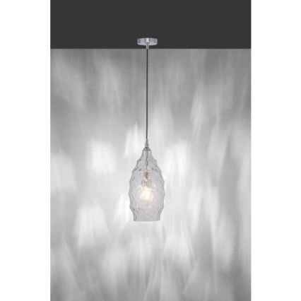 Paul Neuhaus 8267-00 - Lestenec na vrvici SCARLETT 1xE27/60W/230V pr. 19 cm prozorna