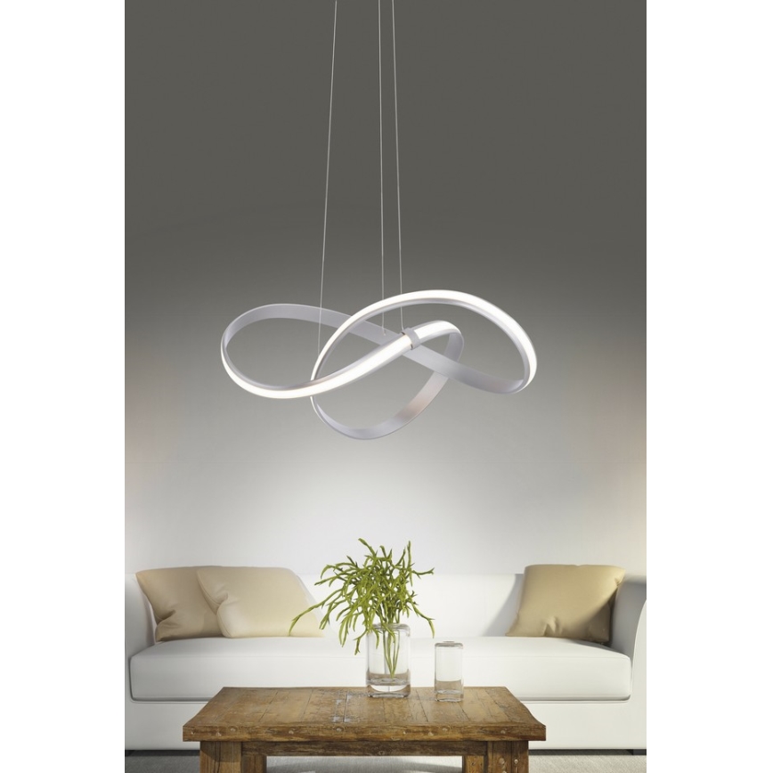 Paul Neuhaus 8291-55 - LED Zatemnitveni lestenec na vrvici MELINDA LED/30W/230V