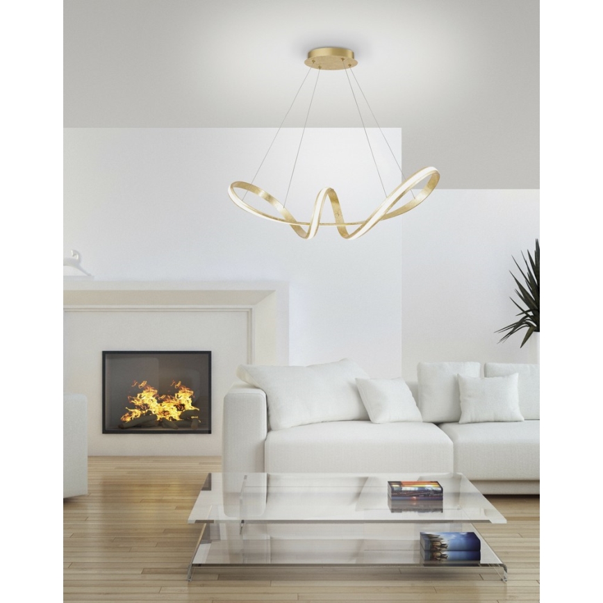 Paul Neuhaus 8292-12 - LED Zatemnitveni lestenec na vrvici MELINDA LED/38W/230V