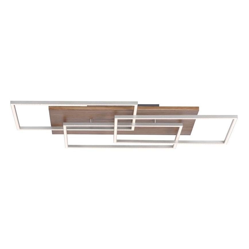 Paul Neuhaus 8330-79 - LED Zatemnitveni nadgradni lestenec PALMA 3xLED/12W/230V bor + Daljinski upravljalnik
