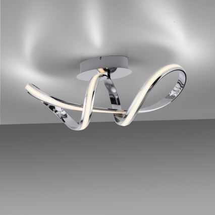 Paul Neuhaus 8331-17 - LED Zatemnitveni nadgradni lestenec MELINDA LED/30W/230V sijajni krom
