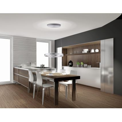 Paul Neuhaus 8361-55 - LED Zatemnitveni lestenec na vrvici s senzorjem ARINA LED/27W/230V