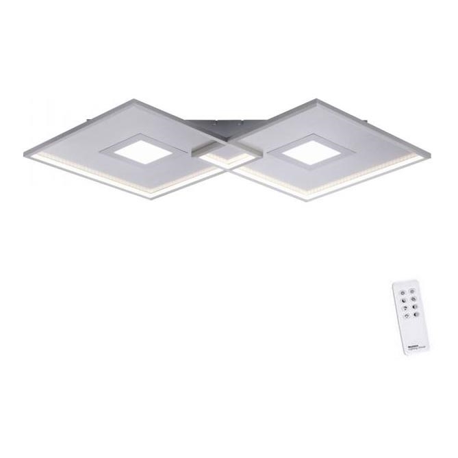 Paul Neuhaus 8378-55 - LED Zatemnitvena stropna svetilka AMARA LED/45W/230V sijajni krom + Daljinski upravljalnik