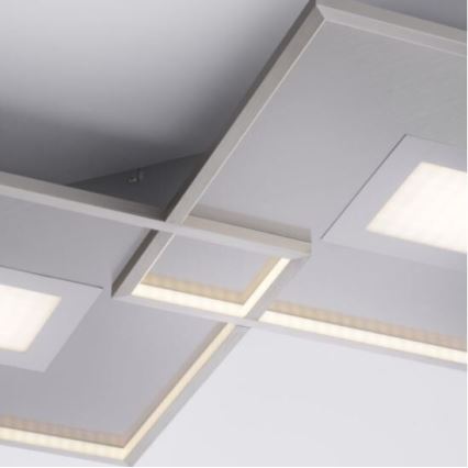 Paul Neuhaus 8378-55 - LED Zatemnitvena stropna svetilka AMARA LED/45W/230V sijajni krom + Daljinski upravljalnik