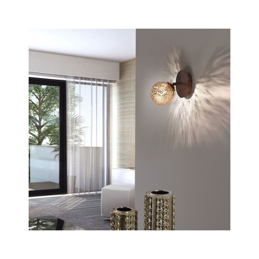 Paul Neuhaus 9031-48 - Stenski reflektor GRETA 1xG9/40W/230V