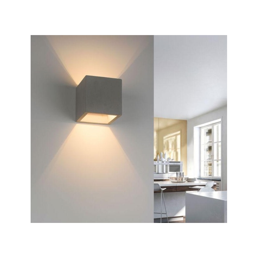 Paul Neuhaus 9069-22 - Stenska svetilka ETON 1xG9/25W/230V beton