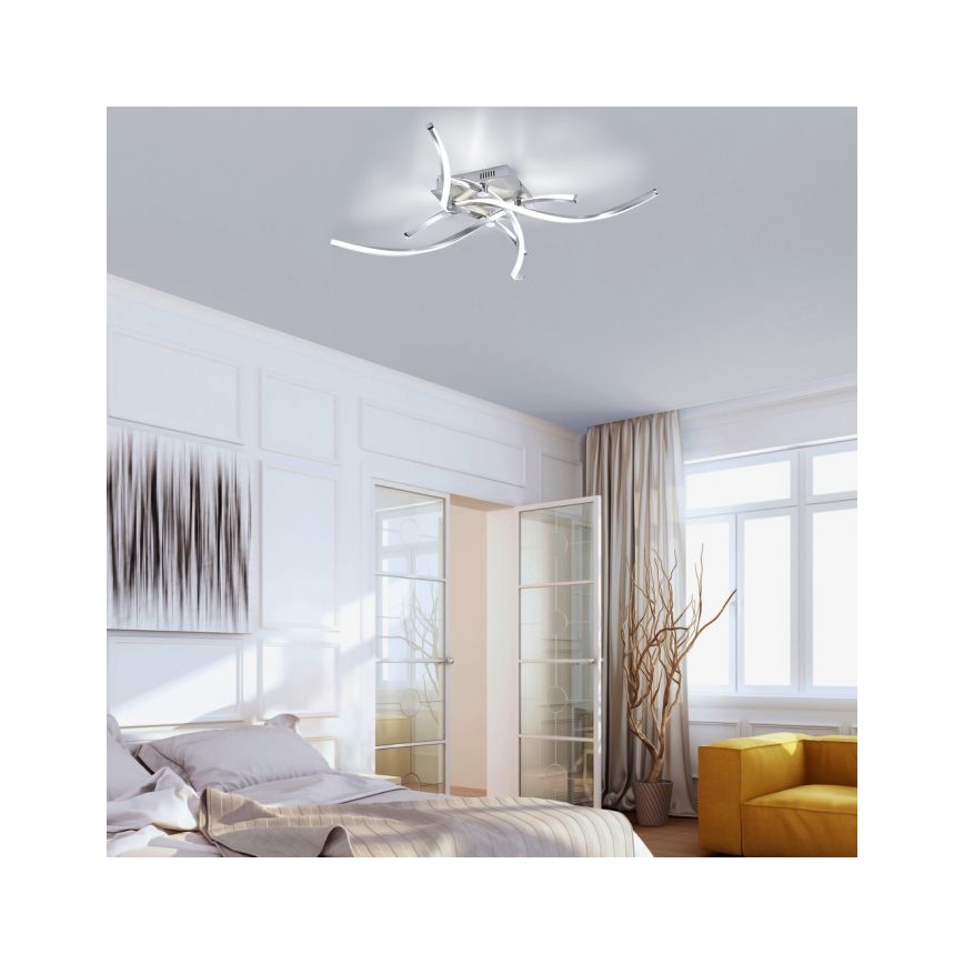 Paul Neuhaus 9144-55 - LED Zatemnitveni lestenec POLINA LED/27W/230V