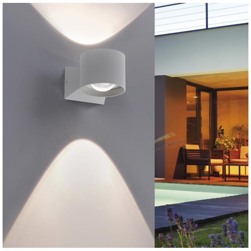 Paul Neuhaus 9441-21 - LED Zunanja stenska svetilka TIMO 2xLED/2W/230V IP54