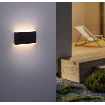 Paul Neuhaus 9483-13 - LED Zunanja stenska svetilka ELSA 2xLED/5,4W/230V IP65