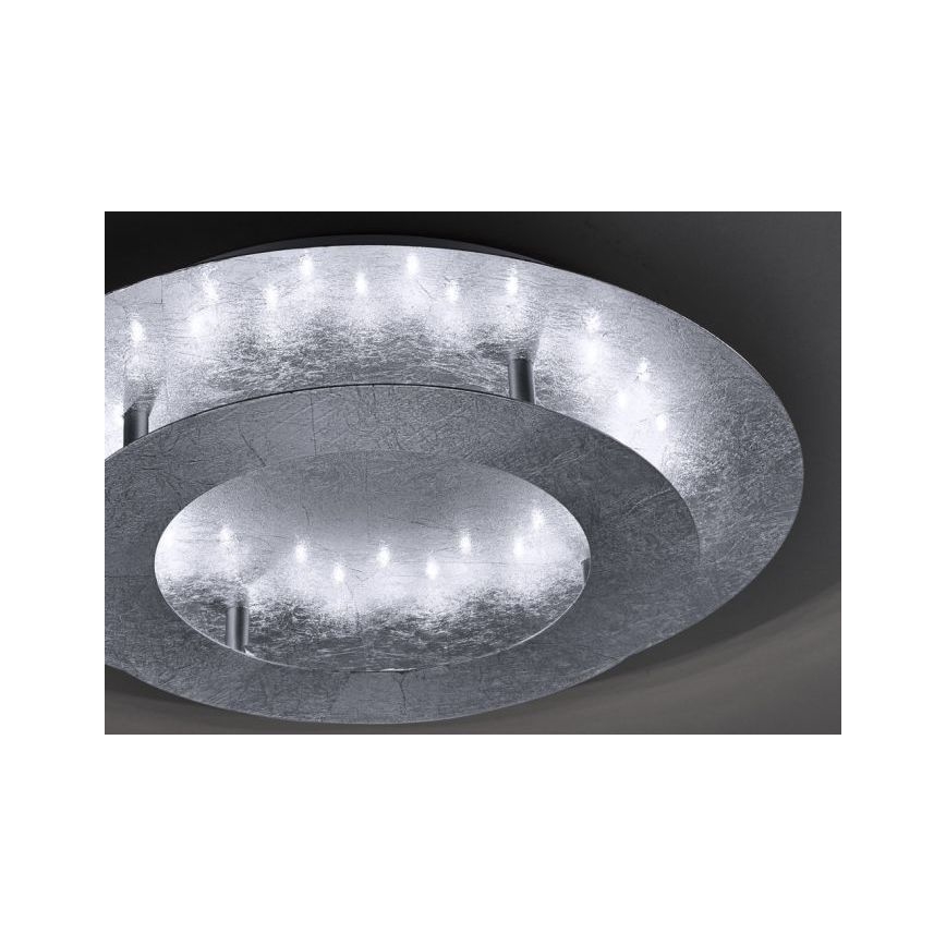 Paul Neuhaus 9620-21 - LED Stropna svetilka NEVIS LED/18W/230V srebrna