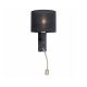Paul Neuhaus 9646-18 - LED Stenska svetilka ROBIN 1xE27/40W/230V + LED/2,1W črna