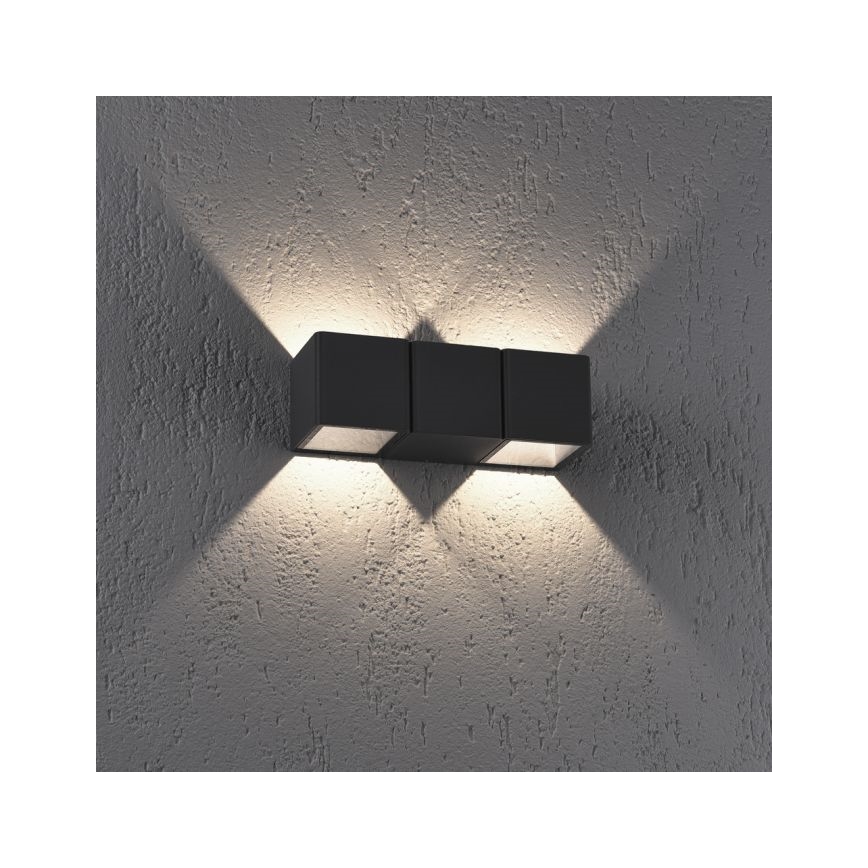 Paul Neuhaus 9658-13 - LED Zunanja stenska svetilka MARCEL 2xLED/4W/230V IP54