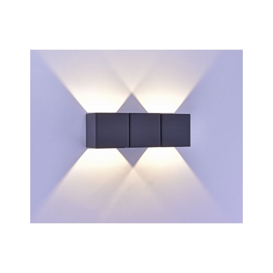 Paul Neuhaus 9658-13 - LED Zunanja stenska svetilka MARCEL 2xLED/4W/230V IP54
