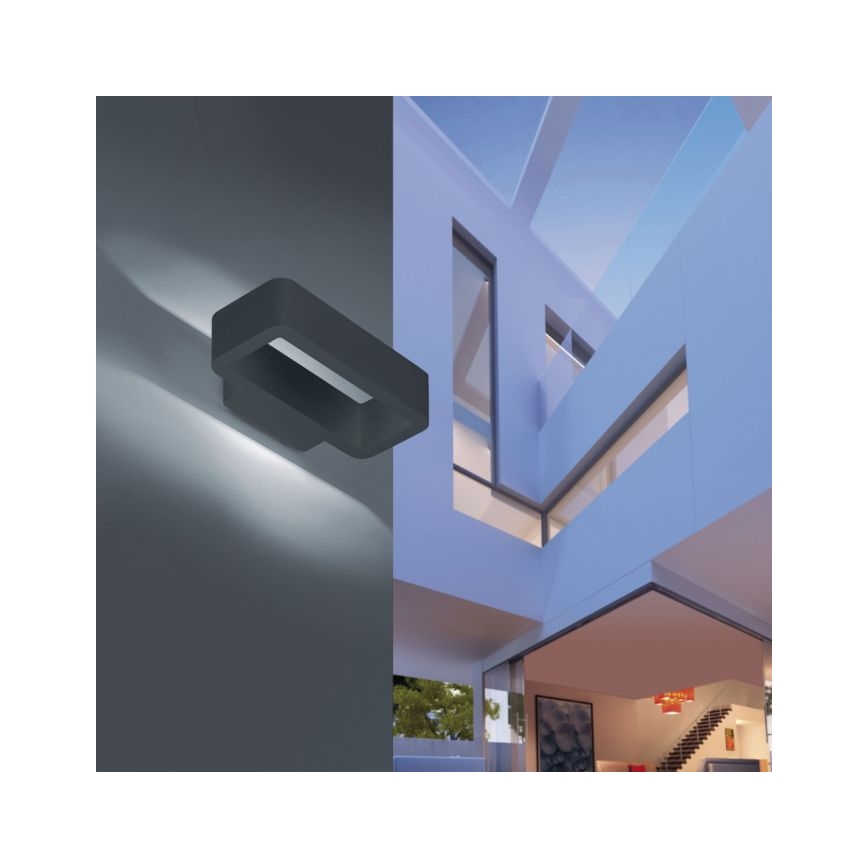 Paul Neuhaus 9668-13 - LED Zunanja stenska svetilka HENDRIK LED/5,2W/230V IP54