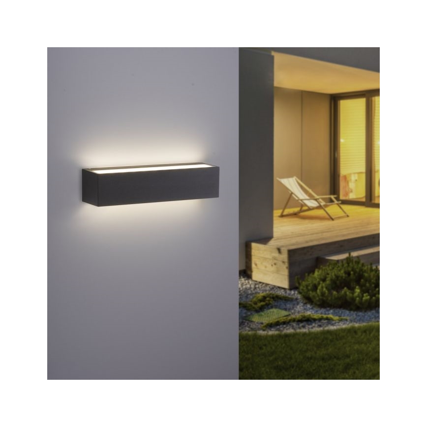 Paul Neuhaus 9675-13 - LED Zunanja stenska svetilka ROBERT 2xLED/9W/230V IP65