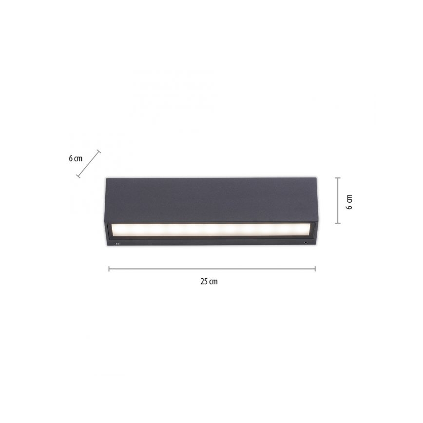 Paul Neuhaus 9675-13 - LED Zunanja stenska svetilka ROBERT 2xLED/9W/230V IP65