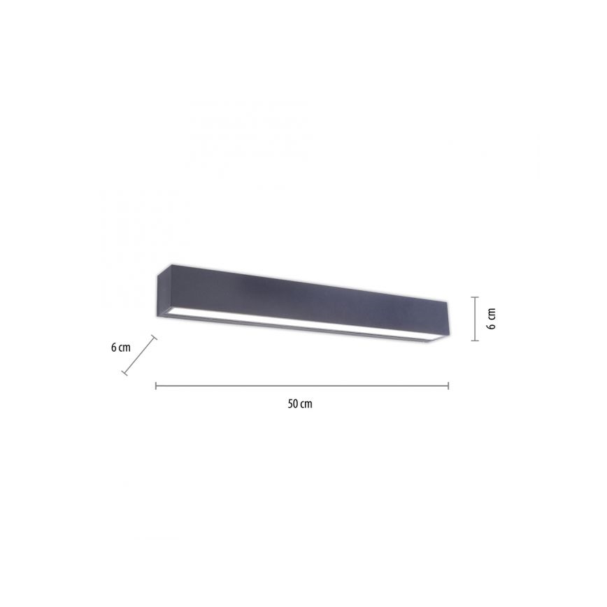 Paul Neuhaus 9676-13-LED Zunanja stenska svetilka ROBERT 2xLED/18,5W/230V IP65