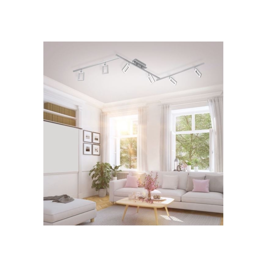 Paul Neuhaus L9588-55 - LED Reflektor INIGO 6xLED/4W/230V