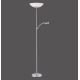 Paul Neuhaus 655-55 - LED Zatemnitvena talna svetilka ALFRED 1xLED/28W+1xLED/4W/230V krom