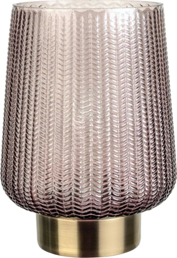 Paulmann 48137 - LED-1xE27/0,8W Namizna svetilka GLAMOUR 3xAA/4,5V roza
