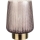 Paulmann 48137 - LED-1xE27/0,8W Namizna svetilka GLAMOUR 3xAA/4,5V roza