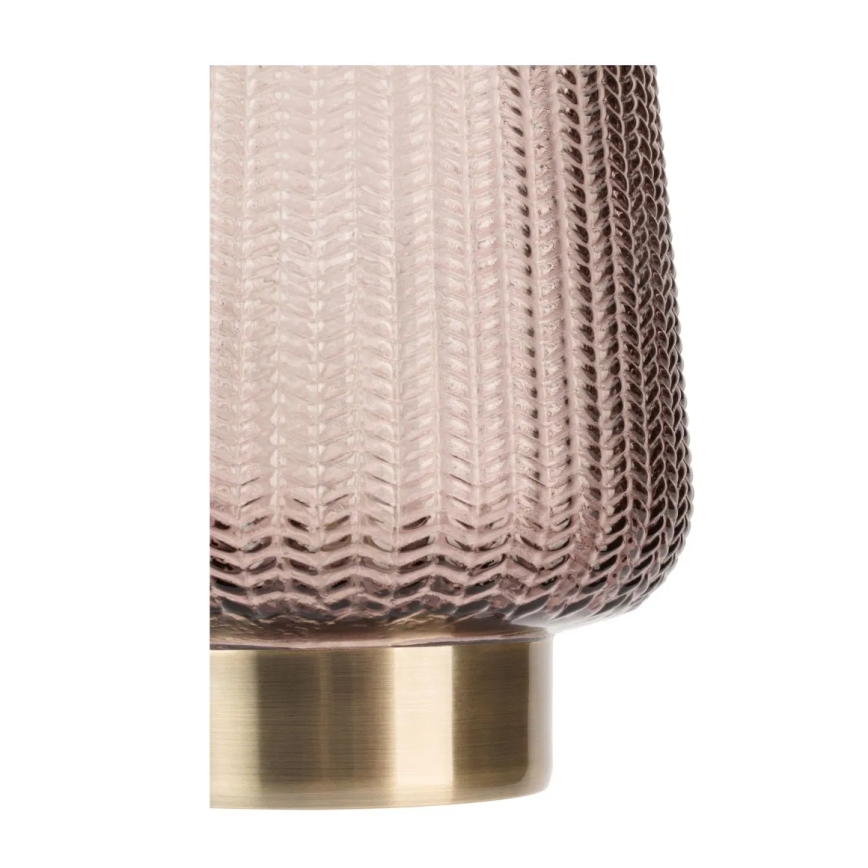Paulmann 48137 - LED-1xE27/0,8W Namizna svetilka GLAMOUR 3xAA/4,5V roza