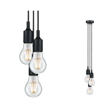 Paulmann 50382 - 3xE27/60W Napajalni kabel KETIL 230V