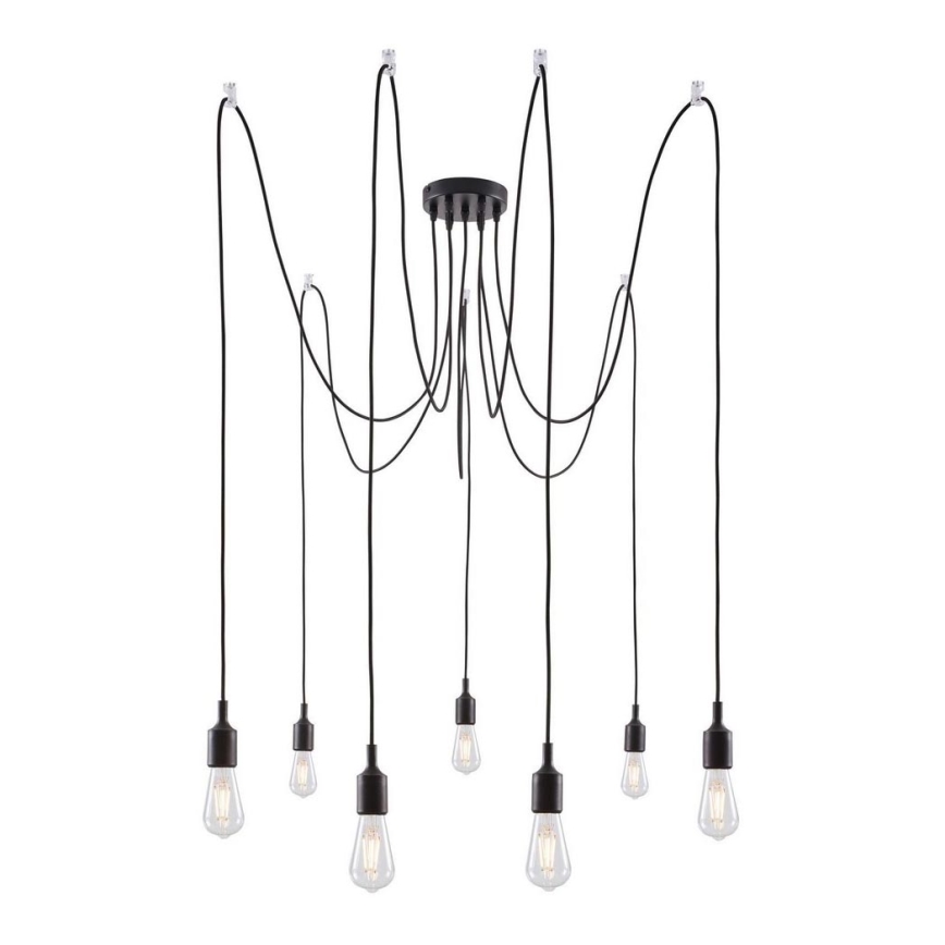 Paulmann 50390 - Lestenec na vrvici NEORDIC 7xE27/20W/230V pajek