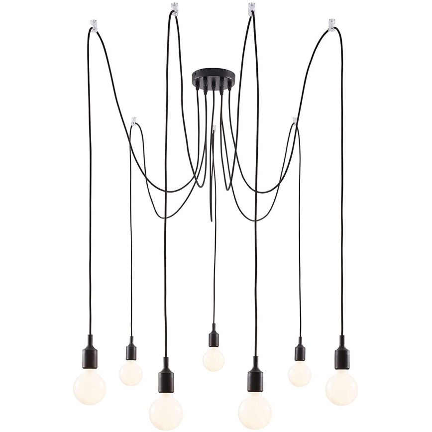 Paulmann 50390 - Lestenec na vrvici NEORDIC 7xE27/20W/230V pajek