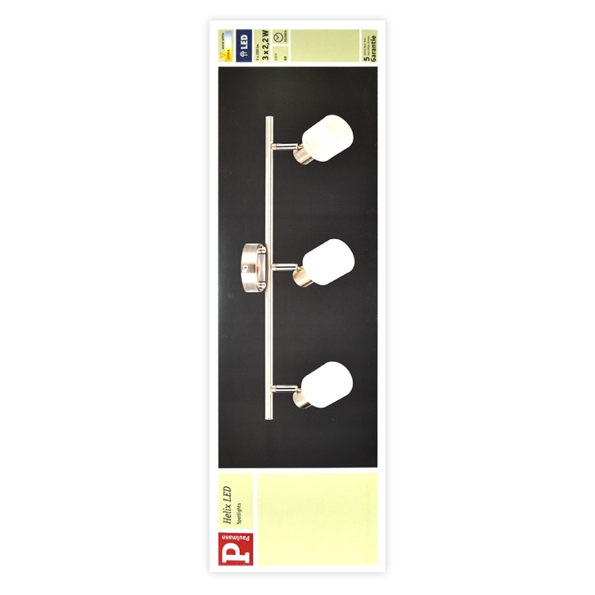 Paulmann 60200 - 3xLED-G9/2,2W Reflektor HELIX 230V