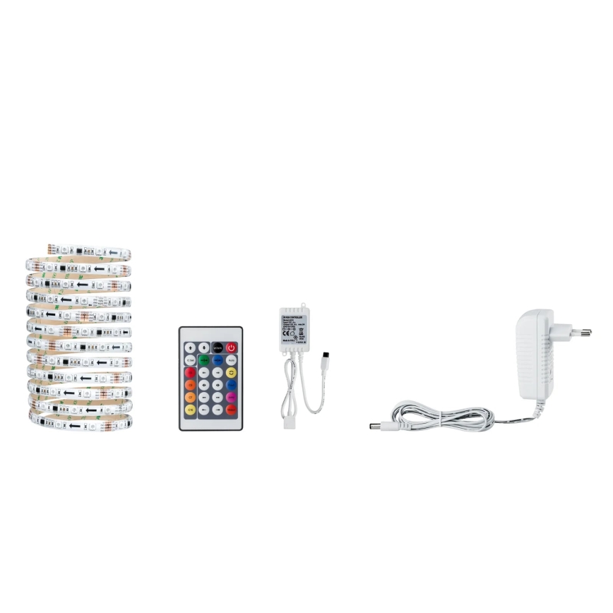 Paulmann 70481 - LED RGBW/9,6W Zatemnitveni trak DIGITAL 3 m 230V + Daljinski upravljalnik