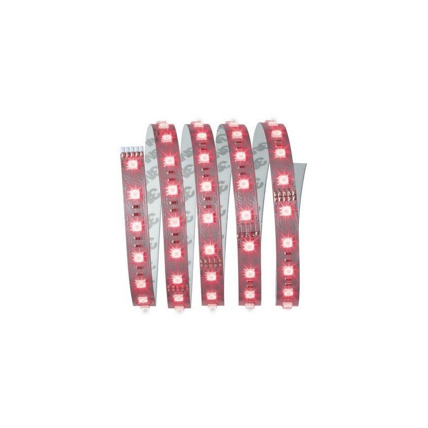 Paulmann 70587 - LED RGB/20W zatemljiv LED trak MAXLED 1,5m 230V + daljinski upravljalnik