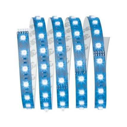 Paulmann 70587 - LED RGB/20W zatemljiv LED trak MAXLED 1,5m 230V + daljinski upravljalnik