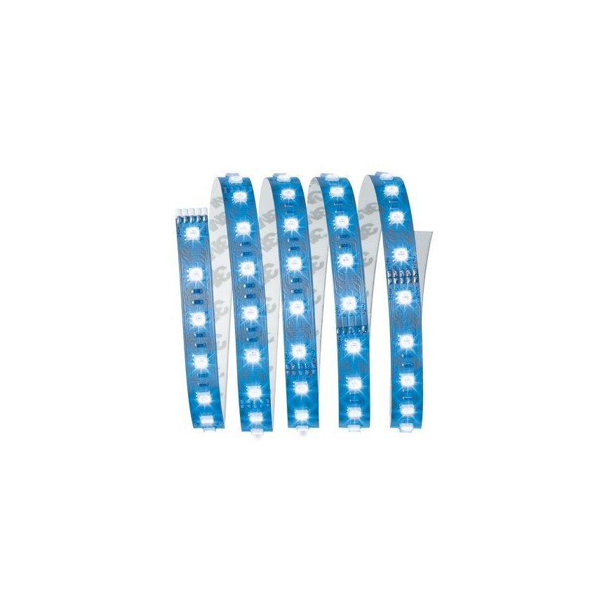 Paulmann 70587 - LED RGB/20W zatemljiv LED trak MAXLED 1,5m 230V + daljinski upravljalnik