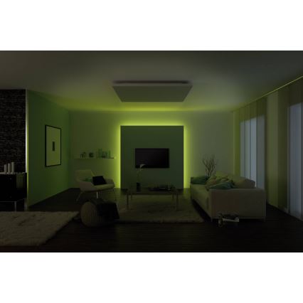 Paulmann 70587 - LED RGB/20W Zatemnitveni trak MAXLED 1,5m 230V + Daljinski upravljalnik