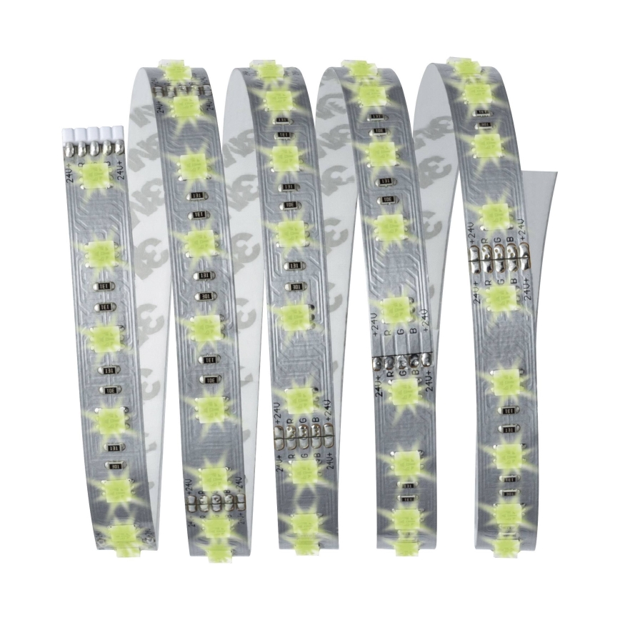 Paulmann 70587 - LED RGB/20W Zatemnitveni trak MAXLED 1,5m 230V + Daljinski upravljalnik