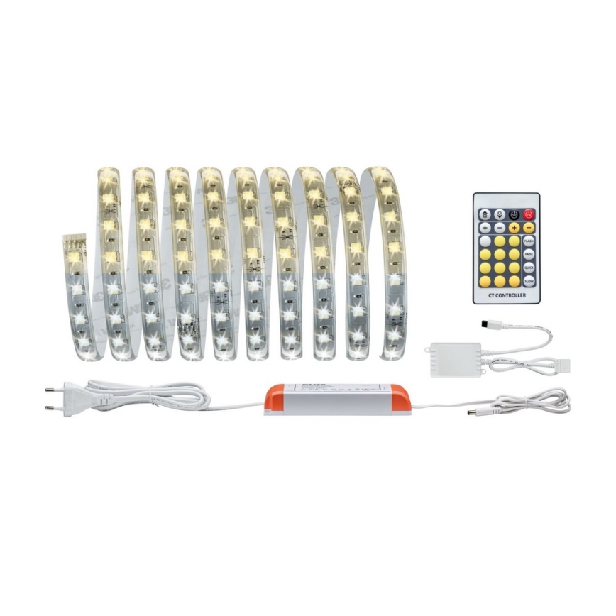 Paulmann 70624 - LED/20W Zatemnitveni trak MAXLED 3m 230V + Daljinski upravljalnik