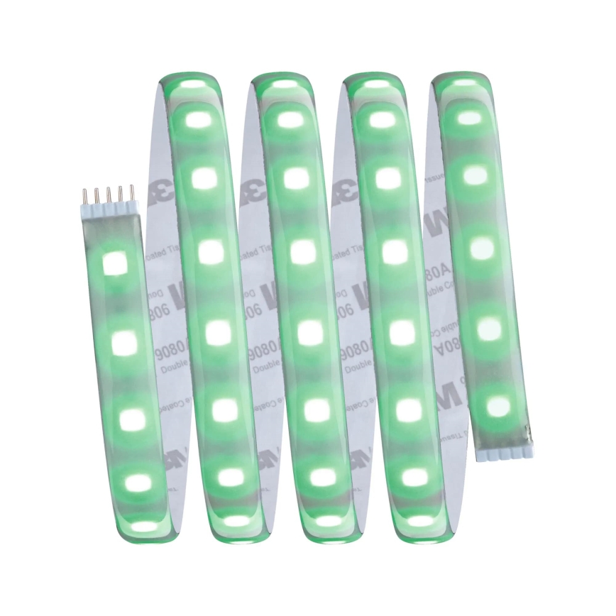 Paulmann 70627 - LED RGB/18W IP44 Zatemnitveni kopalniški trak MAXLED 1,5 m 230V + Daljinski upravljalnik