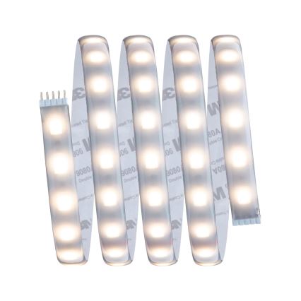 Paulmann 70627 - LED RGB/18W IP44 Zatemnitveni kopalniški trak MAXLED 1,5 m 230V + Daljinski upravljalnik