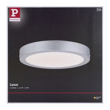 Paulmann 70655 - LED/17W Stropna svetilka LUNAR 230V