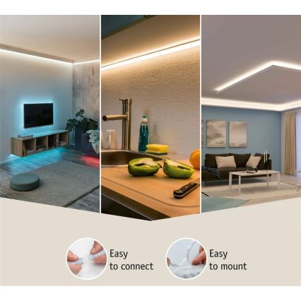 Paulmann 70672 - LED/18W IP44 Zatemnitveni kopalnišnki trak MAXLED 1,5 m 2700K 230V