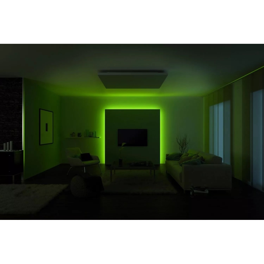 Paulmann 70674 - LED RGB/22W Zatemnitveni trak MAXLED 1,5 m 230V + Daljinski upravljalnik