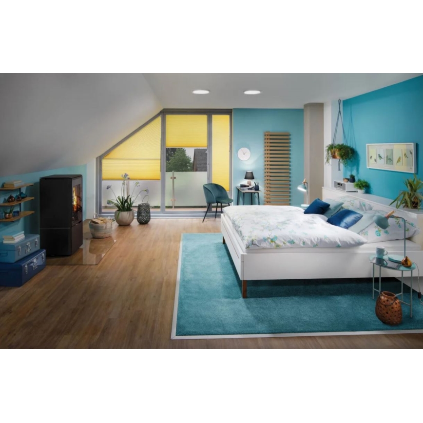 Paulmann 70868 - LED/18,5W Zatemnitveni panel ATRIA 230V 2700K pr. 22 cm bela