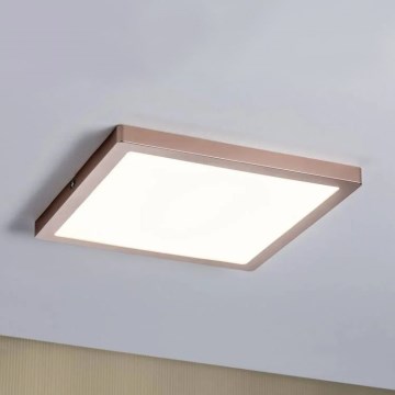 Paulmann 70873 - LED/24W Zatemnitveni panel ATRIA 230V 2700K 30x30 cm Rosegold
